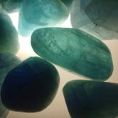 Tumbled Aquamarine Cab Specimen Rough Pakistan 3750 carats