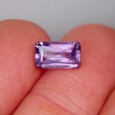 Unheated Purple to Blue Color Change Montana Sapphire 3.20ct