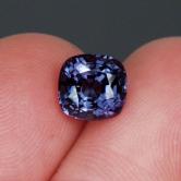 Big! Color Shift Blue - Purple Spinel Sri Lanka 3.19 ct!