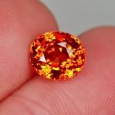 Color & Fire! Natural Orange Spessartite Garnet Nigeria 4.52ct