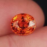 Color & Fire! Natural Orange Spessartite Garnet Nigeria 4.03ct