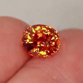 Color & Fire! Natural Orange Spessartite Garnet Nigeria 4.52ct