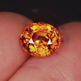 Color & Fire! Natural Orange Spessartite Garnet Nigeria 4.52ct