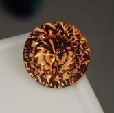 Color and Fine Cutting! Bright Sherry Topaz Brazil 9.47 ct!