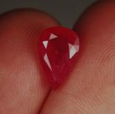 Rare! Certified Natural Mong Hsu South East Asia Ruby 3.10 carats!