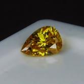 GIA Certified! Natural Fancy Vivid Orange - Yellow Color Diamond!