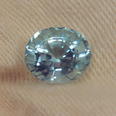 Nice Color and Bright Aquamarine Nigeria 3.41 ct  Litnon.com
