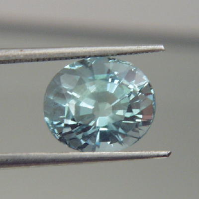 Nice Color and Bright Aquamarine Nigeria 3.41 ct  Litnon.com