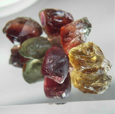 Clean Multi Color Tourmaline Facet Rough 47.71ct  Litnon.com