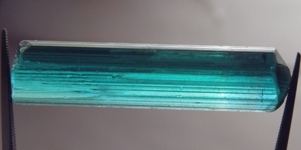 TOP GEM Afghan Indicolite Tourmaline Crystal 28.30ct Litnon.com