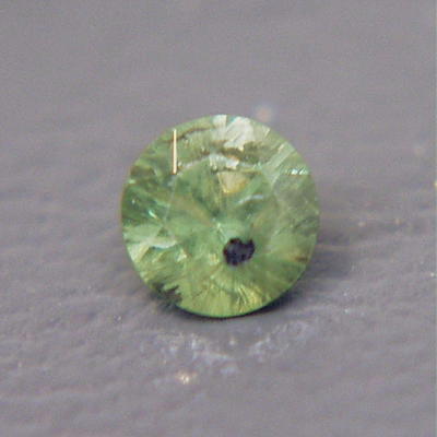 Rare Chromite Inclusion Russian Demantoid Garnet  Litnon.com