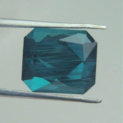  USA Cut Big Rich Blue Indicolite Tourmaline 7.77 ct BLI Litnon.com