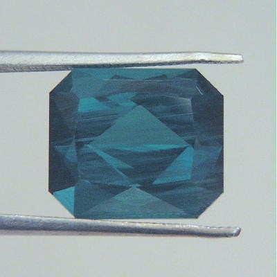  USA Cut Big Rich Blue Indicolite Tourmaline 7.77 ct BLI Litnon.com