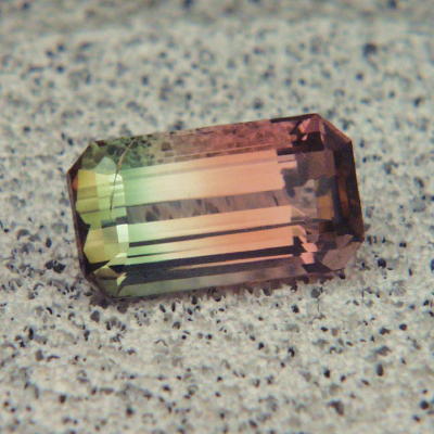 USA Cut Beautiful Bi Color Afghan Tourmaline 6.30 ct  Litnon.com