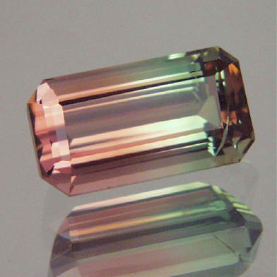 USA Cut Beautiful Bi Color Afghan Tourmaline 6.30 ct  Litnon.com