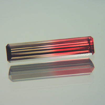 USA Cut Rare Colors Bi Color Tourmaline 12.35 ct  Litnon.com