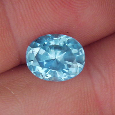 Strong Blue Rare Color Aquamarine Afghanistan 3.69 ct  Litnon.com