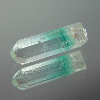Bi Color Achroite Crystal Afghan Tourmaline 19.84 ct  Litnon.com