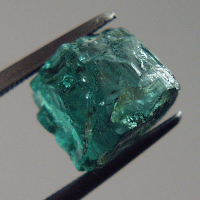 Blue Green Tourmaline Facet Rough Namibia 5.06 ct  Litnon.com