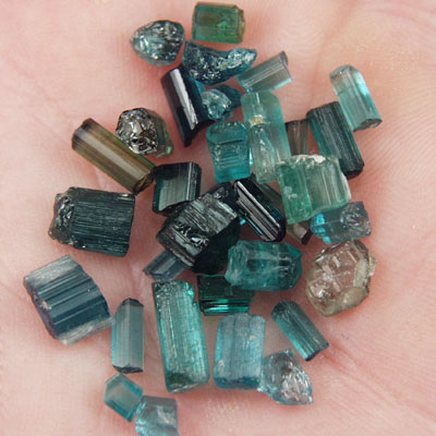 BlueTourmaline Facet Rough Namibia Lot 32.18 ct  Litnon.com