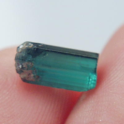 Afghan Blue Green Indicolite Tourmaline Facet Rough  Litnon.com