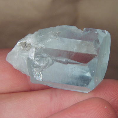 Collectors Terminated Aquamarine Crystal Pakistan  Litnon.com