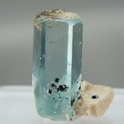 Blue Aquamarine Crystal Facet Rough 17.66 ct Namibia Litnon.com