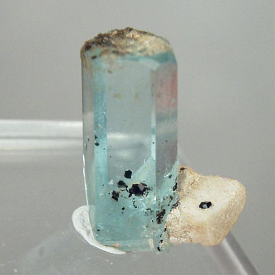 Blue Aquamarine Crystal Facet Rough 17.66 ct Namibia Litnon.com