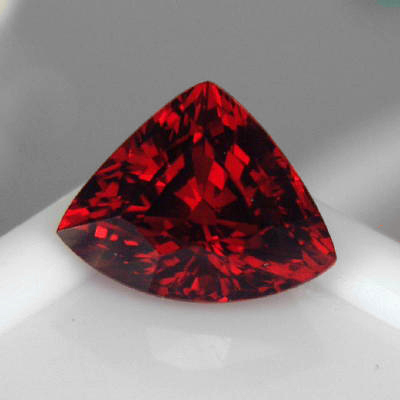 Cut and Color Red Fire Spessartite Garnet 5.71 ct  Litnon.com