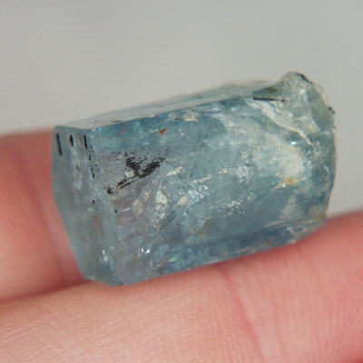 BLUE Terminated Aquamarine Beryl Crystal Namibia  Litnon.com