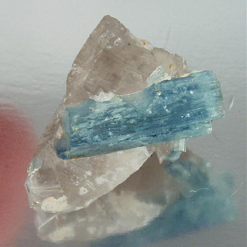 Blue Aquamarine Crystals Quartz Specimen Namibia  Litnon.com