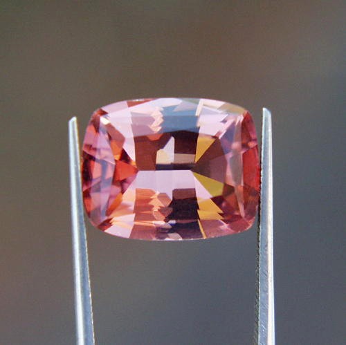 USA Cut Beautiful Pink Peach Tourmaline 8.40ct GLI<br> Sold Litnon.com