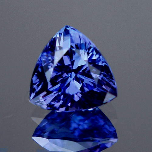 USA Cut Color and Quality Trillion Tanzanite 3.70ct  Litnon.com