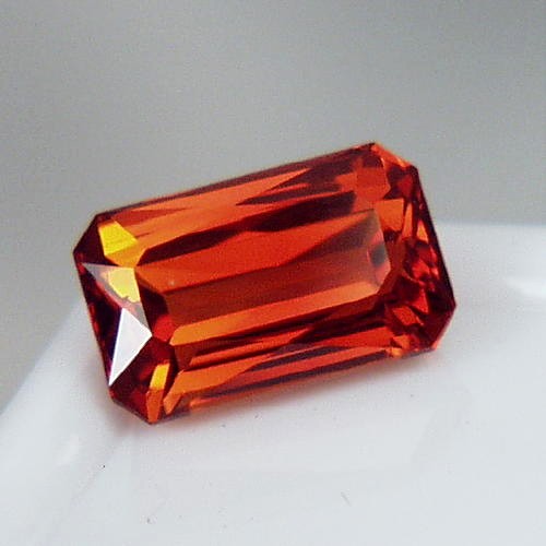 Brilliant Top Cut and Fine Color Spessartite Garnet  Litnon.com