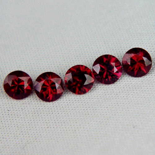 Rare Arizona Chrome Pyrope Ant Hill Garnets 6 pcs 4mm Rounds  Litnon.com