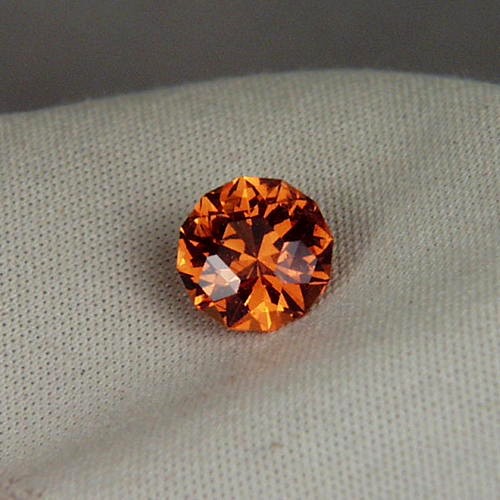 USA Cut Rare Golden Orange Afghan Grossular Garnet  Litnon.com