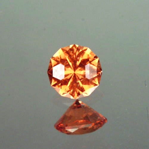 USA Cut Rare Golden Orange Afghan Grossular Garnet  Litnon.com