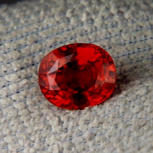  Red Orange Ceylon Cinnamon Grossular Garnet 4.63ct  Litnon.com