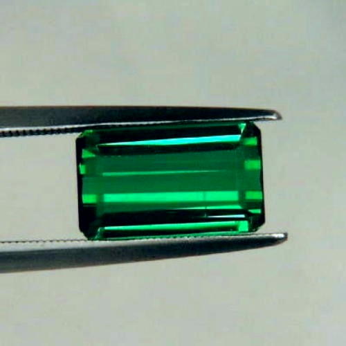 Color Old Stock Fine Green Brazil Tourmaline 3.19ct GL Litnon.com