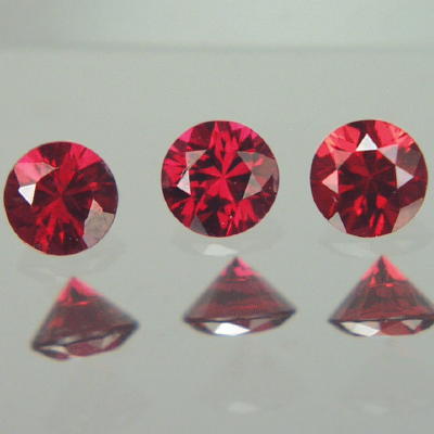 Rare Arizona Chrome Pyrope Ant Hill Garnet 5 mm Rounds Litnon.com