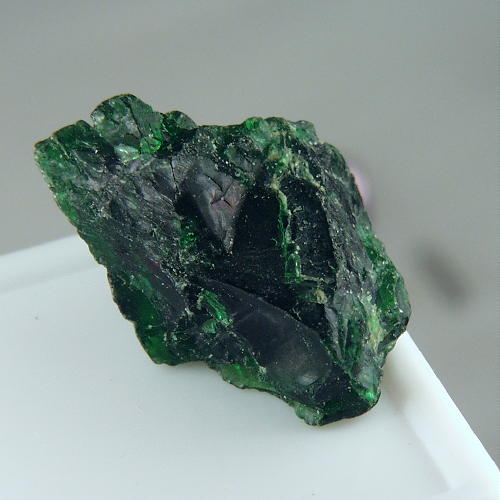 BIG Extreme Green Siberian Chrome Diopside Rough 39ct Litnon.com