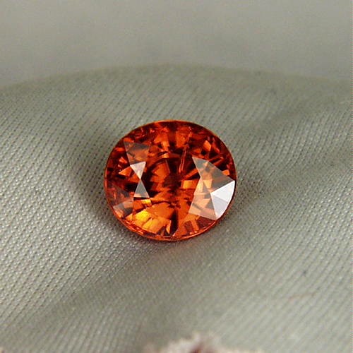 Special Gem Rare Mozambique Rich Orange Natural Zircon Litnon.com