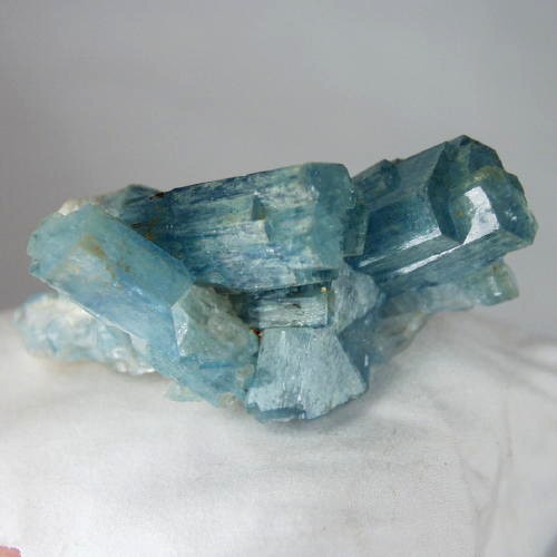 Terminated Aquamarine Beryl Crystal Specimen Namibia GL Litnon.com