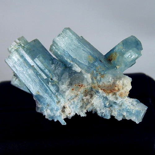 Terminated Aquamarine Beryl Crystal Specimen Namibia GL Litnon.com