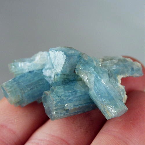 Terminated Aquamarine Beryl Crystal Specimen Namibia GL Litnon.com