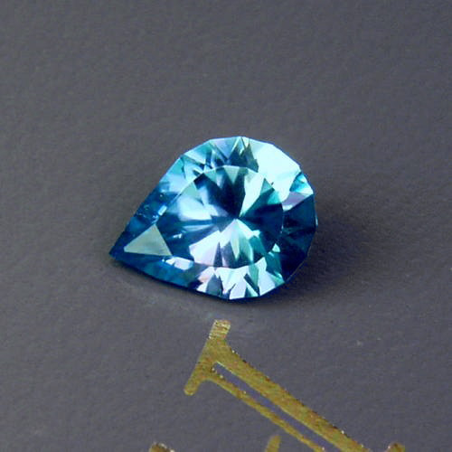 USA Cut Gem Cambodian Blue Zircon 2.43 ct  Litnon.com