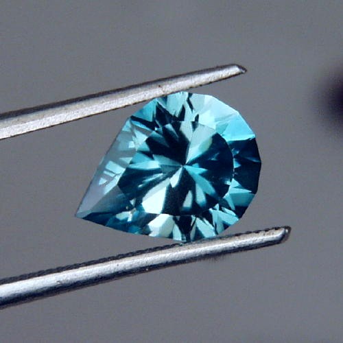 USA Cut Gem Cambodian Blue Zircon 2.43 ct  Litnon.com
