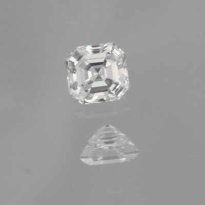 H Color VS2 Rare Asscher Cut Diamond 0.50 ct  Litnon.com