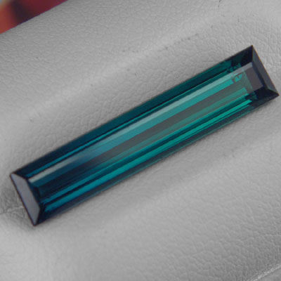 Amazing Top Gem Bi Color Tourmaline Blue To Green 7.02 ct  Litnon.com