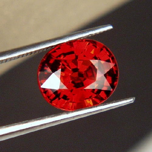  Fire! Rich Color Spessartite Garnet Nigeria 3.77 ct  Litnon.com